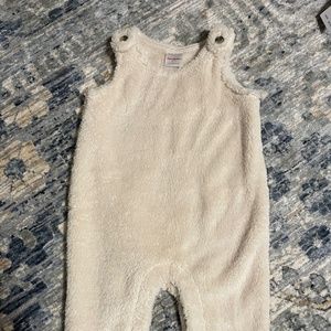 Hanna Anderson Baby Marshmallow  Fleece Overalls